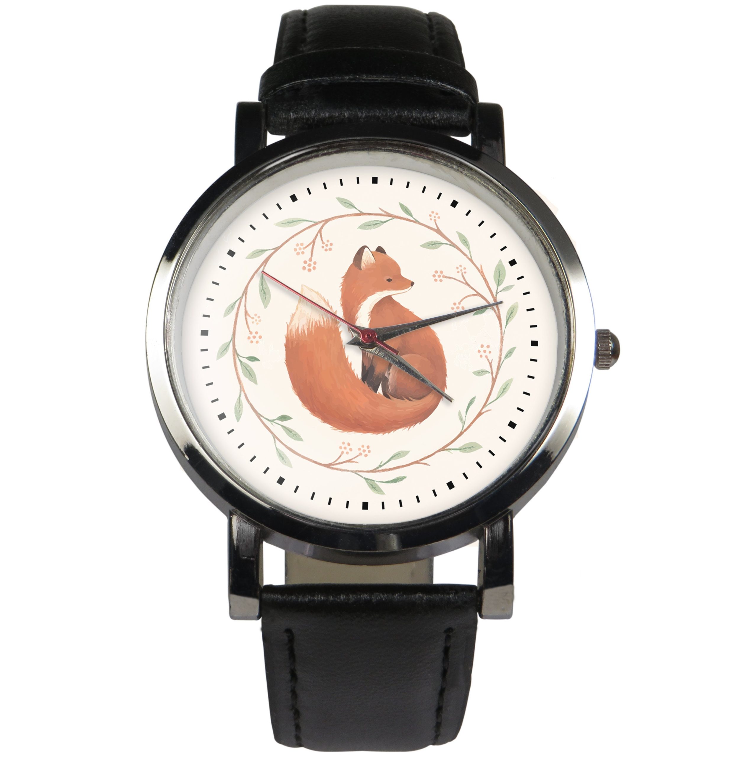Fox design wristwatch